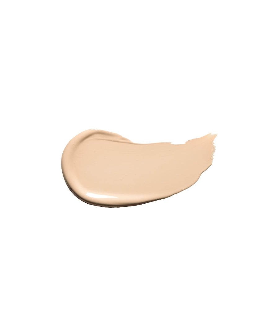 Smooth beige cream swatch of Revitalize Hydra Concealer, showcasing its natural finish and skincare infused makeup qualities for a radiant, flawless look.